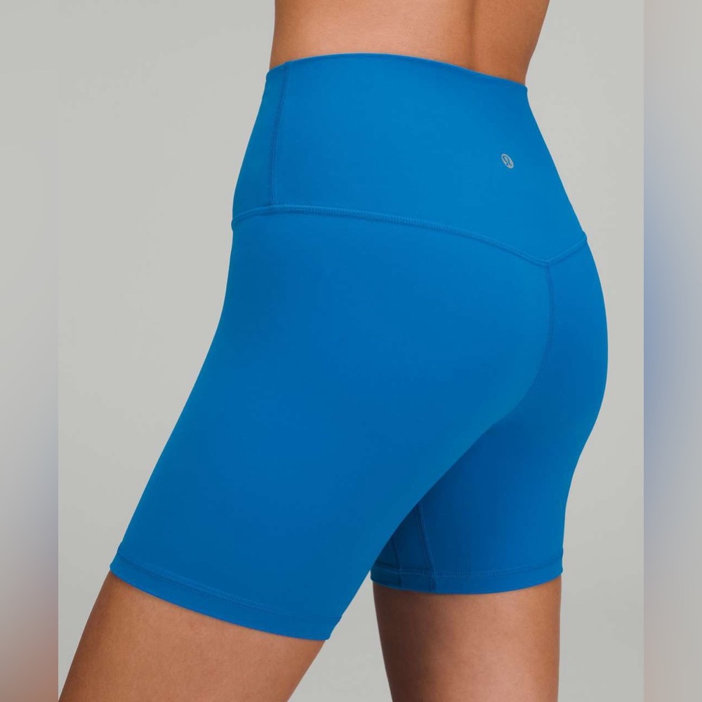 NWT Lululemon Align High-Rise Short 6" Kayak Blue Size 4